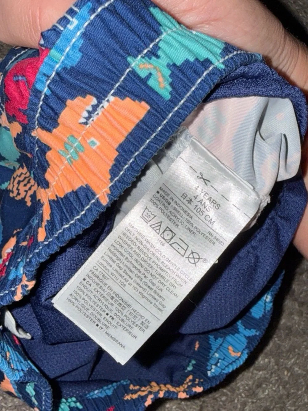 GAP size toddler